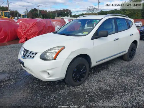 2015 Nissan Rogue Select S VIN JN8AS5MT1FW151438 фото 3