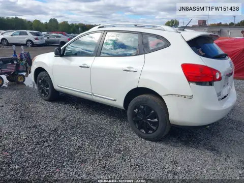 2015 Nissan Rogue Select S VIN JN8AS5MT1FW151438 фото 4