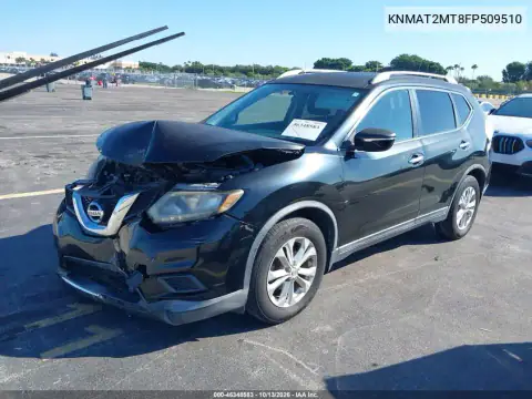KNMAT2MT8FP509510 — 2015 Nissan Rogue, фото 3 с аукциона IAAI, Повреждения со всех сторон