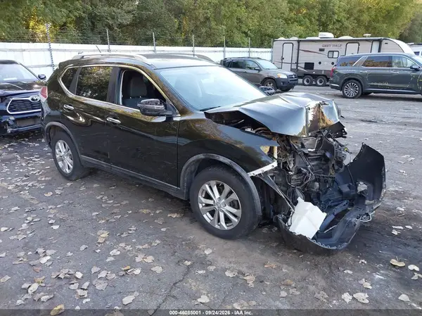 KNMAT2MV6GP658355 — 2016 Nissan Rogue, Передняя часть (Front End), фото до ремонта