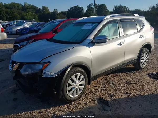 JN8AT2MV7GW152110 — 2016 Nissan Rogue, фото 2 с аукциона IAAI 12.10.2026, Передняя часть