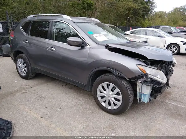 KNMAT2MV7GP634999 — 2016 Nissan Rogue, Передняя часть (Front End), фото до ремонта