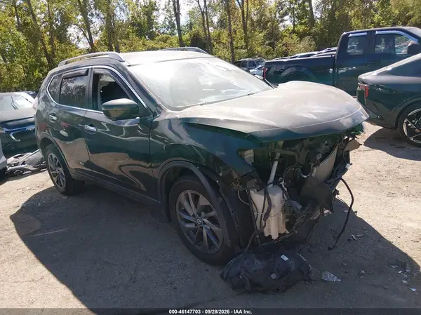 5N1AT2MV0GC869280 — 2016 Nissan Rogue, Передняя часть (Front End), фото до ремонта
