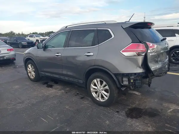 5N1AT2MV4GC858203 — 2016 Nissan Rogue, фото 3 с аукциона IAAI 09.10.2026, Задняя часть