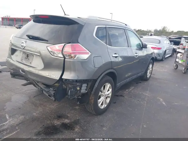 5N1AT2MV4GC858203 — 2016 Nissan Rogue, фото 4 с аукциона IAAI 09.10.2026, Задняя часть