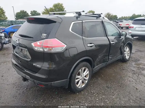 KNMAT2MV0GP721210 — 2016 Nissan Rogue, фото 4 с аукциона IAAI, Правый бок