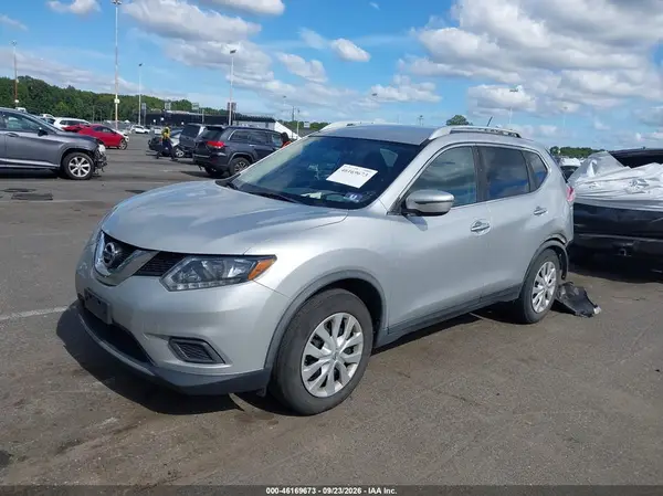 JN8AT2MT8GW007673 — 2016 Nissan Rogue, фото 2 с аукциона IAAI, Задняя часть
