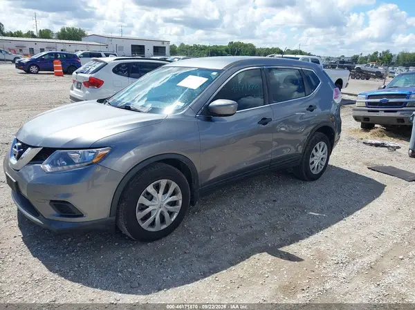 KNMAT2MT7GP608689 — 2016 Nissan Rogue, фото 2 с аукциона IAAI, Правый бок