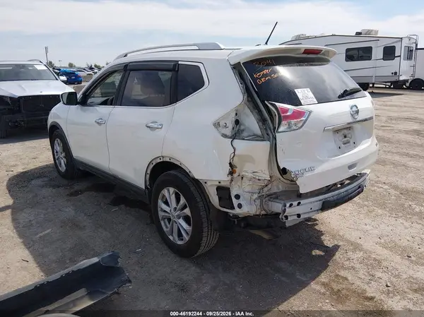 KNMAT2MT9GP667064 — 2016 Nissan Rogue, фото 3 с аукциона IAAI, Задняя часть