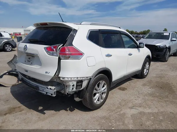 KNMAT2MT9GP667064 — 2016 Nissan Rogue, фото 4 с аукциона IAAI, Задняя часть
