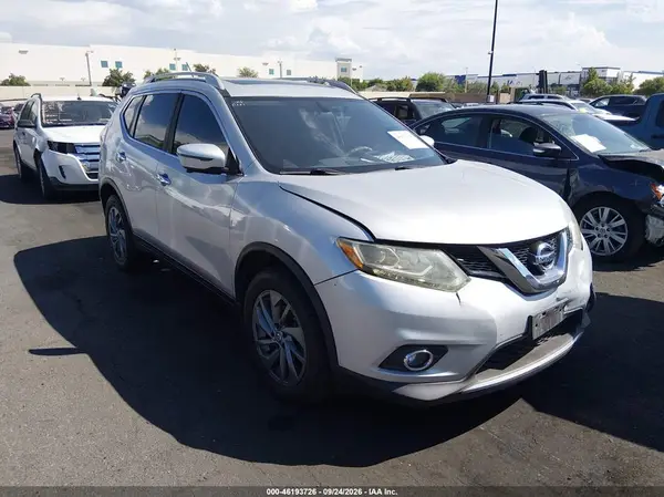 5N1AT2MT5GC747934 — 2016 Nissan Rogue, Передняя часть (Front End), фото до ремонта