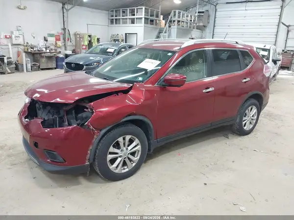 JN8AT2MV0GW151123 — 2016 Nissan Rogue, фото 2 с аукциона IAAI 14.10.2026, Передняя часть