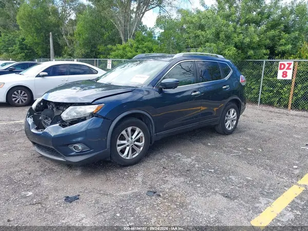 2016 NISSAN ROGUE VIN JN8AT2MT7GW012802 фото 2
