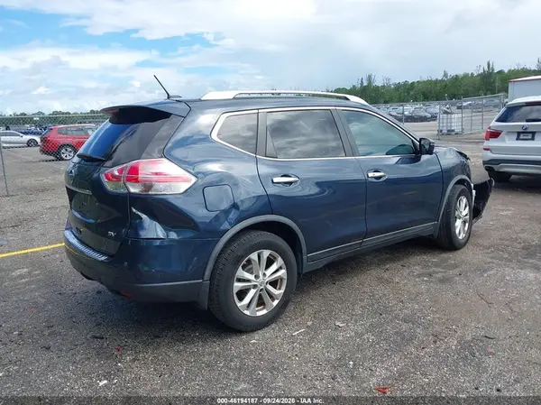 2016 NISSAN ROGUE VIN JN8AT2MT7GW012802 фото 4