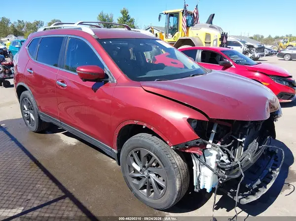 JN8AT2MV3GW144697 — 2016 Nissan Rogue, Передняя часть (Front End), фото до ремонта