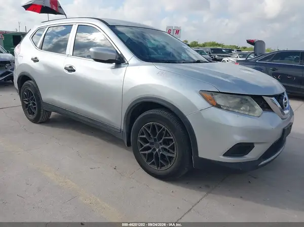KNMAT2MT4GP650026 — 2016 Nissan Rogue, Град (Hail), фото до ремонта