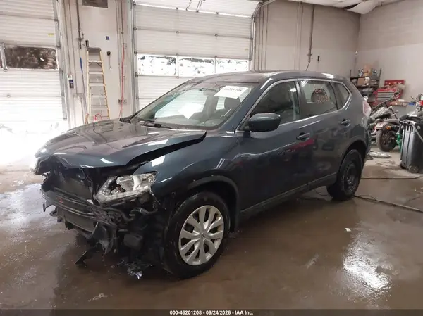 5N1AT2MV8GC876199 — 2016 Nissan Rogue, фото 2 с аукциона IAAI, Передняя часть слева