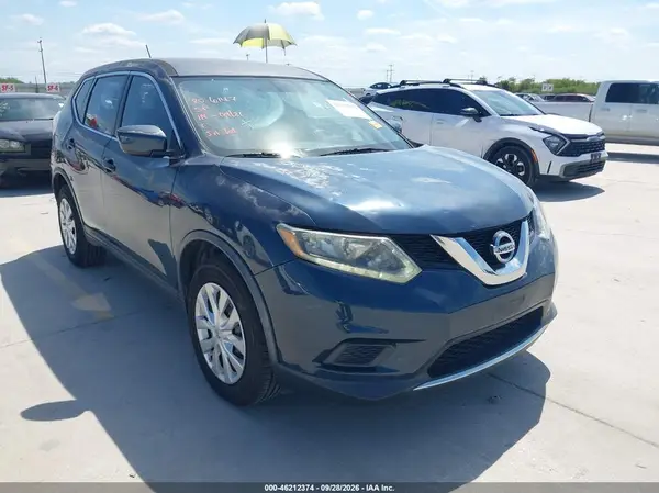 KNMAT2MT7GP595460 — 2016 Nissan Rogue, Град (Hail), фото до ремонта