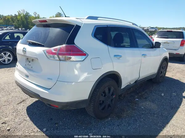 KNMAT2MV0GP622743 — 2016 Nissan Rogue, фото 4 с аукциона IAAI 08.10.2026, Естественный износ