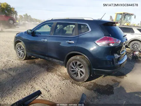 2016 Nissan Rogue Sl VIN 5N1AT2MVXGC844578 фото 4