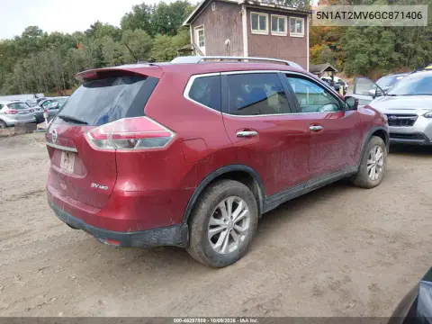 2016 Nissan Rogue Sv VIN 5N1AT2MV6GC871406 фото 5