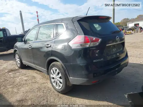 5N1AT2MT8GC812582 — 2016 Nissan Rogue, фото 4 с аукциона IAAI, Передняя часть
