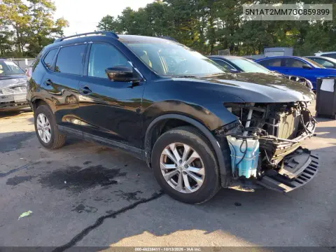 5N1AT2MM7GC859899 — 2016 Nissan Rogue, Повреждение двигателя, фото до ремонта