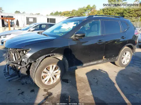2016 Nissan Rogue Sv VIN 5N1AT2MM7GC859899 фото 3