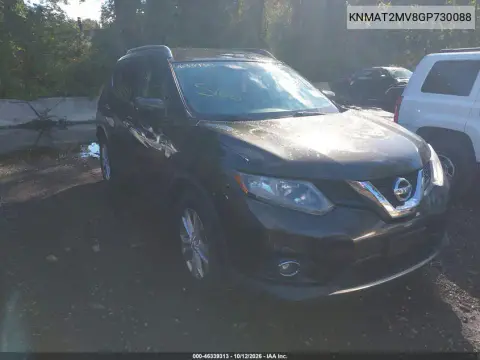 KNMAT2MV8GP730088 — 2016 Nissan Rogue, Неизвестные повреждения, фото до ремонта