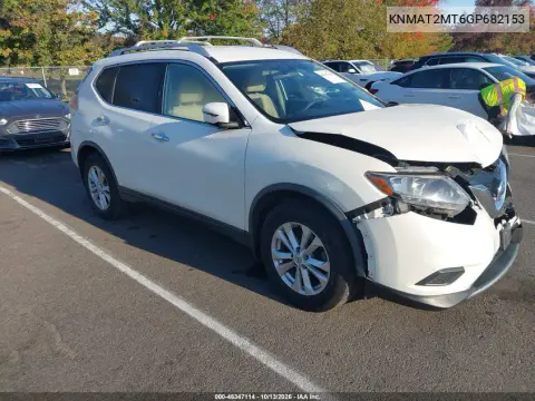 KNMAT2MT6GP682153 — 2016 Nissan Rogue, Повреждения со всех сторон, фото до ремонта