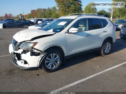 2016 Nissan Rogue Sv VIN KNMAT2MT6GP682153 фото 2