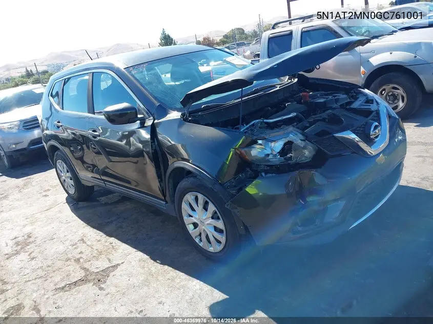 5N1AT2MN0GC761001 — 2016 Nissan Rogue, фото 2 с аукциона IAAI, Естественный износ