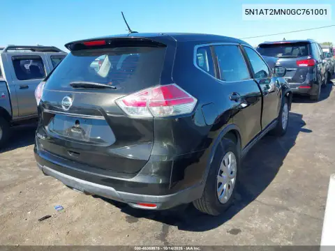 5N1AT2MN0GC761001 — 2016 Nissan Rogue, фото 5 с аукциона IAAI, Естественный износ