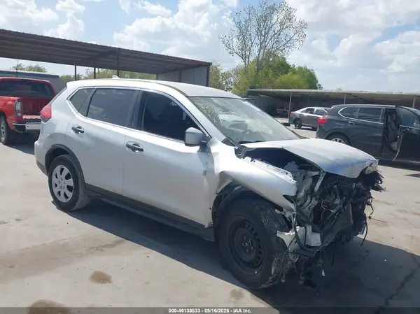 KNMAT2MT4HP564829 — 2017 Nissan Rogue, Передняя часть (Front End), фото до ремонта