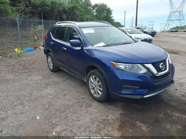 JN8AT2MV4HW005387 — 2017 Nissan Rogue, Задняя часть (Rear), фото до ремонта