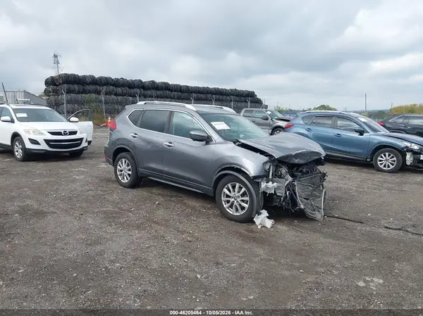 KNMAT2MVXHP513045 — 2017 Nissan Rogue, Передняя часть (Front End), фото до ремонта