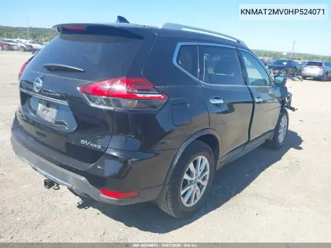 2017 Nissan Rogue Sv VIN KNMAT2MV0HP524071 фото 5