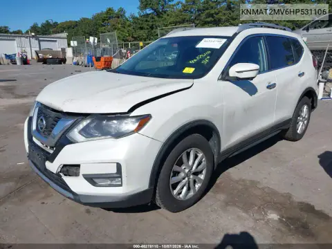 2017 Nissan Rogue Sv VIN KNMAT2MV6HP531106 фото 3