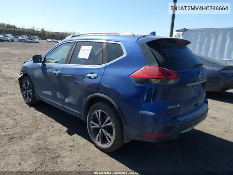 2017 Nissan Rogue Sl VIN 5N1AT2MV4HC746664 фото 4