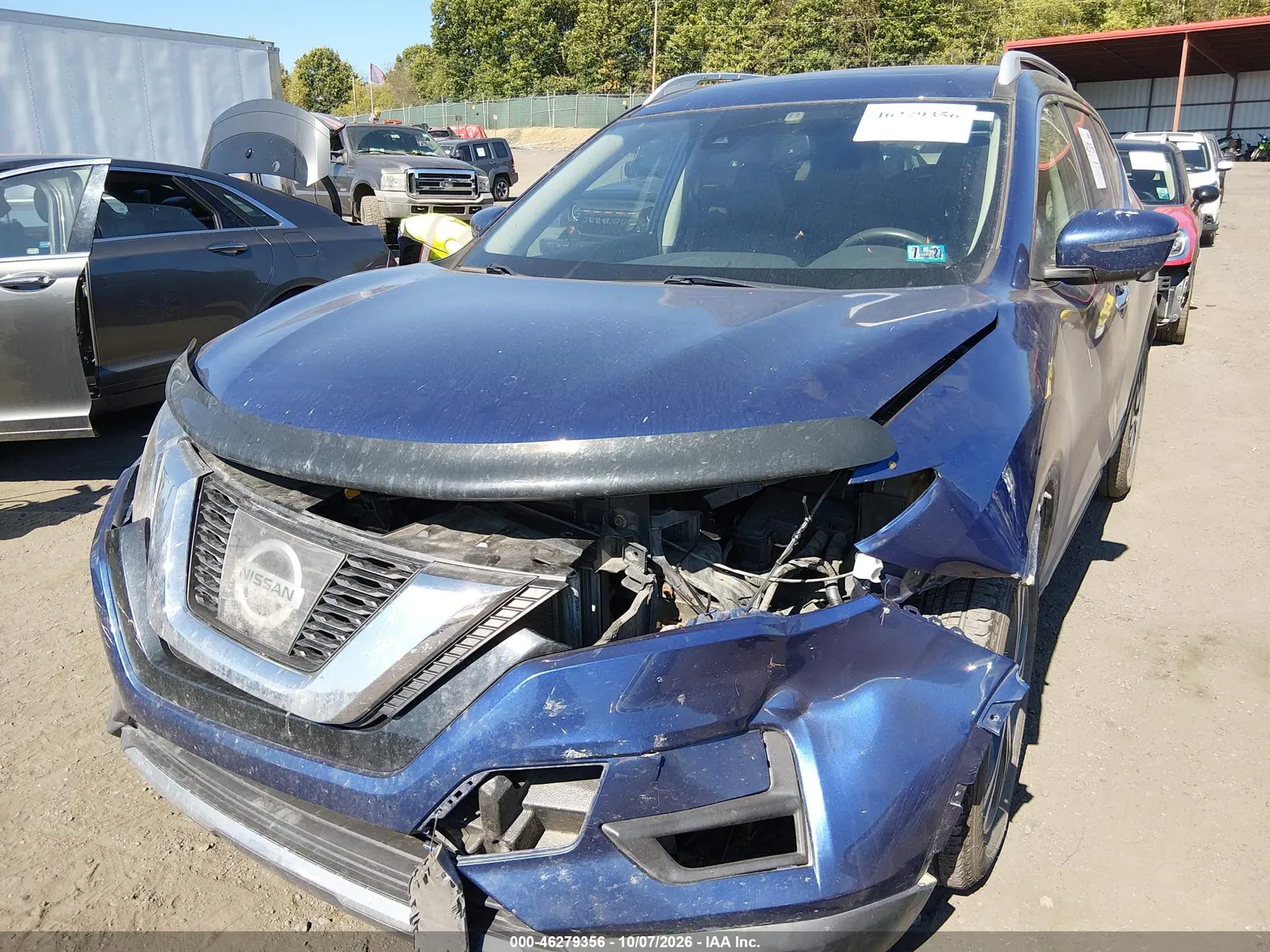 2017 Nissan Rogue Sl VIN 5N1AT2MV4HC746664 фото 7