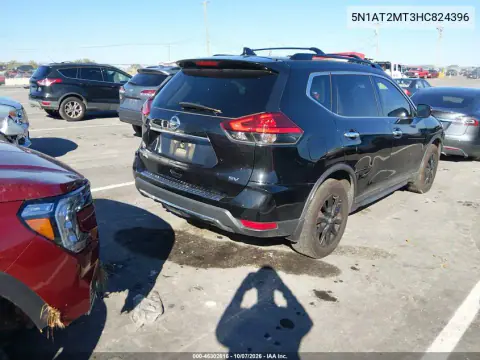 2017 Nissan Rogue Sv VIN 5N1AT2MT3HC824396 фото 5
