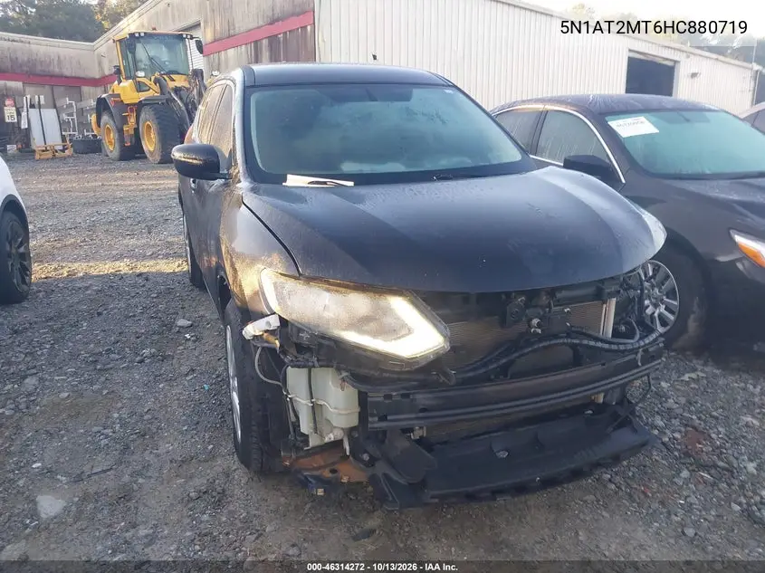 2017 Nissan Rogue S/Sl/Sv VIN 5N1AT2MT6HC880719 фото 2