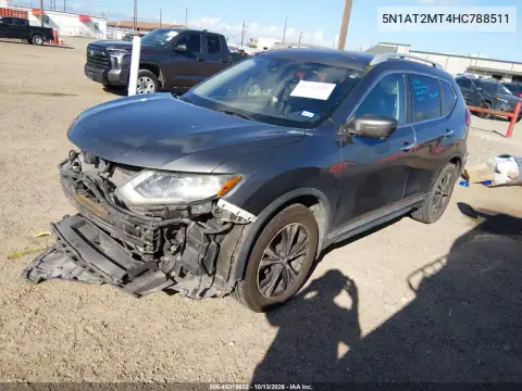 5N1AT2MT4HC788511 — 2017 Nissan Rogue, фото 3 с аукциона IAAI, Боковая часть