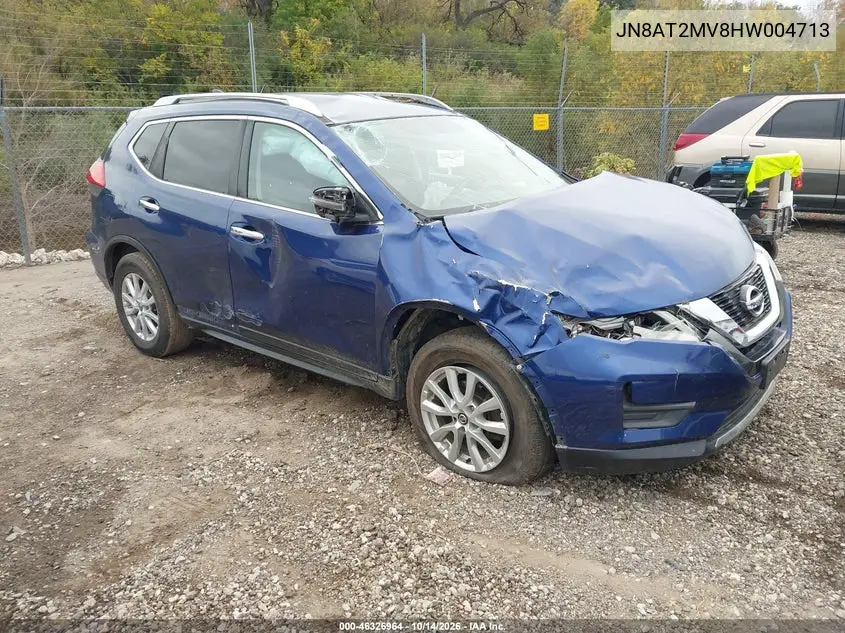 JN8AT2MV8HW004713 Nissan Rogue 2017 — повреждение Повреждения со всех сторон, фото до ремонта