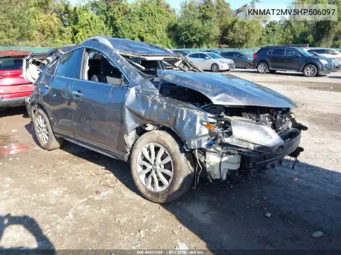 KNMAT2MV5HP506097 — 2017 Nissan Rogue, Передняя часть, фото до ремонта