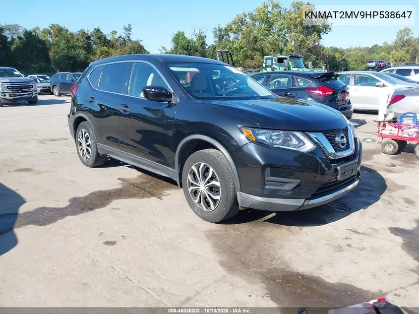 KNMAT2MV9HP538647 — 2017 Nissan Rogue, фото 2 с аукциона IAAI, Левая / Правая сторона