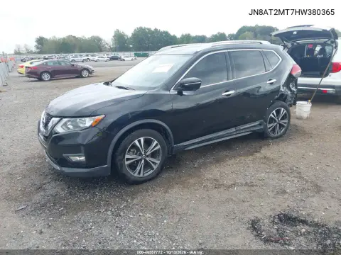 2017 Nissan Rogue Sl VIN JN8AT2MT7HW380365 фото 3