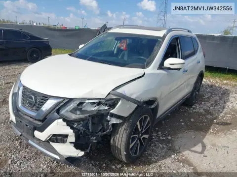 2018 Nissan Rogue VIN JN8AT2MV1JW342556 фото 2