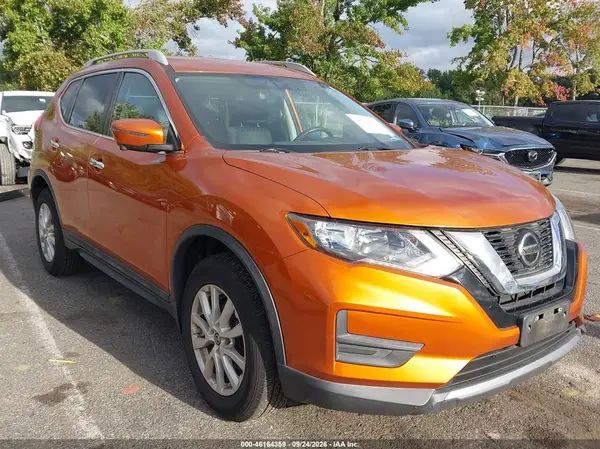 5N1AT2MV0JC797570 — 2018 Nissan Rogue, Левый бок (Left Side), фото до ремонта