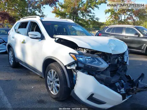 KNMAT2MV1JP527034 — 2018 Nissan Rogue, Передняя часть, фото до ремонта